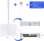 SD Card Reader, 4 in 1 USB C to CF/SD/TF/MS Card Reader - Image 4