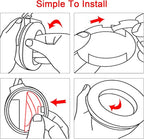 Earpads Cushions Replacement for Bose QC45 Headphones Ear Pads, Soft Protein - Image 6