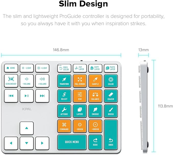 JCPAL ProGuide Wireless Keyboard - Image 6