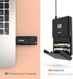 FIFINE Wireless Microphones for Computer, USB Wireless Microphone System for PC - Image 4