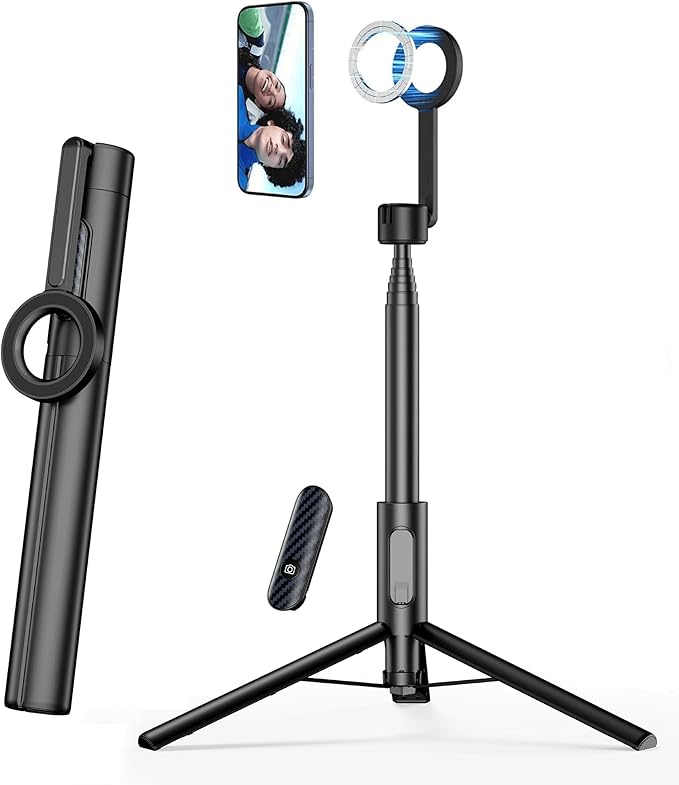 SEAJIC for MagSafe Tripod for iPhone 64 Selfie Stick Tripod Phone by SEAJIC
