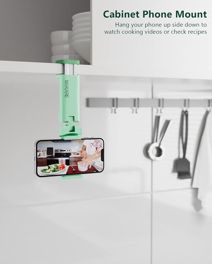 MiiKARE Airplane Travel Essentials Phone Holder, Universal Handsfree Phone Mount - Image 5