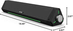 BLUEDEE Computer Speakers for Desktop PC, Computer Sound bar, HiFi Stereo - Image 9