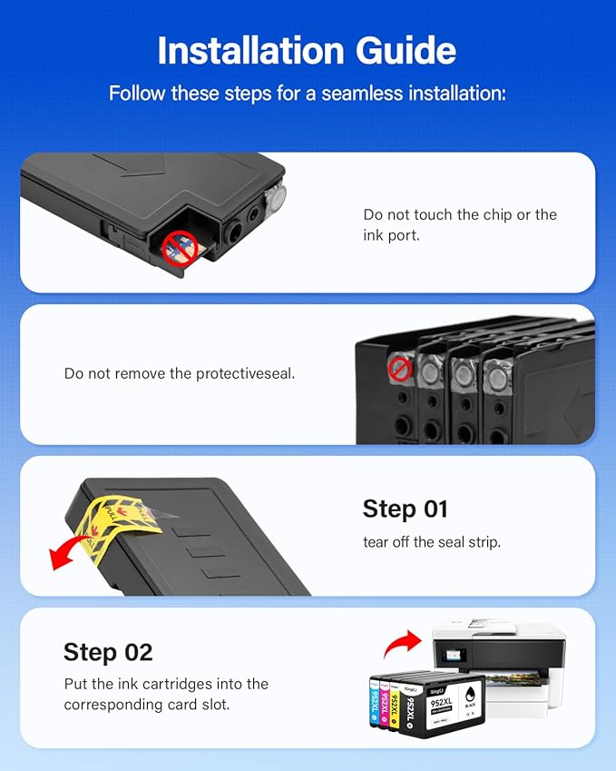 952XL Ink Cartridges Combo 4 Pack Replacement - Image 7