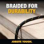 DEWALT Heavy Duty USB to Micro-USB Cable, Jobsite Micro USB Connector Cable - Image 4