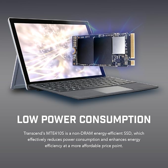 Transcend 1TB M.2 2242 SSD, PCIe Gen4x4 NVMe 3D TLC, - Image 5