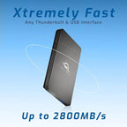 OWC 1TB Envoy Pro FX Portable Rugged External NVMe M.2 SSD Drive Thunderbolt 3 - Image 2