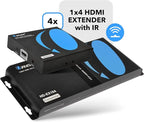 OREI 1x4 HDMI Extender Splitter Over Single Cable CAT6/7 1080P - Image 5
