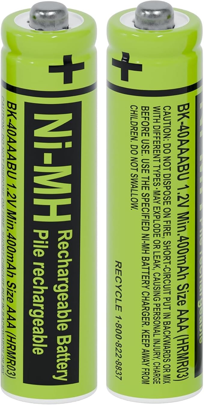 RocketBus 2 BK-40AAABU Replacement 1.2V 400mAh Battery Packs by RocketBus