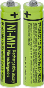 RocketBus 2 BK-40AAABU Replacement 1.2V 400mAh Battery Packs by RocketBus