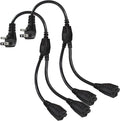 Power Cord Extension Y Splitter by KUNCAN
