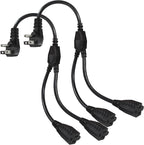 Power Cord Extension Y Splitter by KUNCAN