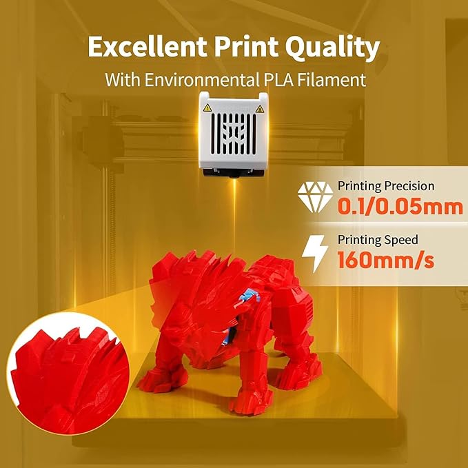 X-Maker 3D Printer for Kids and Beginners, Fully Assembled High-Speed 3D Printer - Image 6