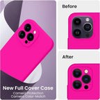 FireNova for iPhone 14 Pro Case, Silicone Upgraded Phone Case with, Soft - Image 3