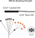 String Lights Hanging Kit, Globe String Lights Suspension Kit, Outdoor Light - Image 6