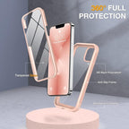 Miracase Glass Case for iPhone 13 Pro Max 6.7 inch, Upgrade Full-Body Clear - Image 2