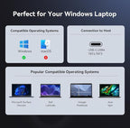 TobenONE USB-C Docking Station 3 Monitors & Dual Monitor, Laptop Dock Stand - Image 2
