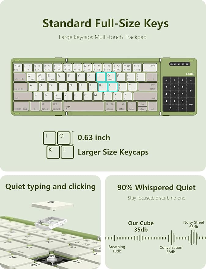 Nillkin Foldable Bluetooth Keyboard - Image 3