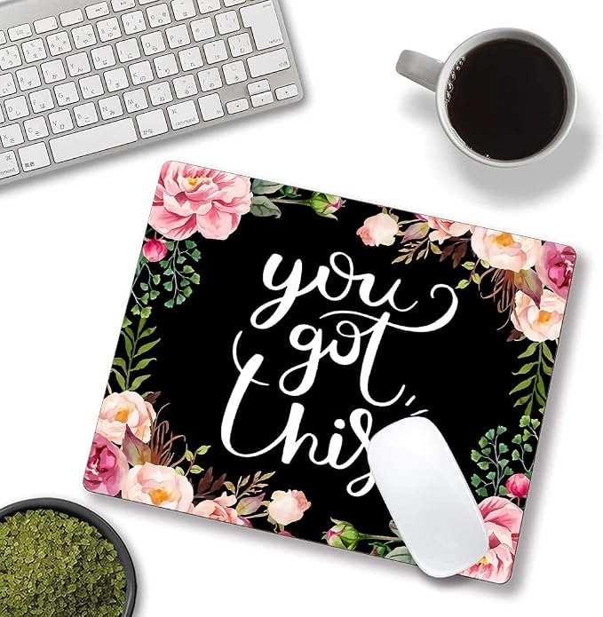 Mouse Pad, Premium-Textured Mouse Mat, Non-Slip Rubber Base Mousepad - Image 4
