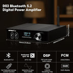 AIYIMA D03 Bluetooth 5.0 DAC Amplifier 150 Watt x 2 Stereo HiFi 2.1 CH Digital - Image 3