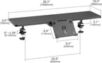 AVLT Clamp Desk Shelf Dual 32" Monitor Riser - Image 6