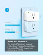 TP-Link Tapo Smart Plug Mini 15A, Smart Home Wi-Fi Plug, Super Easy Setup - Image 5