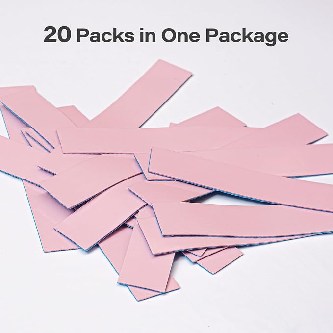 Aairhut 20 Pieces 120 x 20 x 1 mm Thermal Pads, 15 W/m.K Conductive Silicone Pad - Image 4