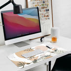 Keyboard Mouse Pad Set, Extended Mouse Pad+Keyboard Wrist Rest Support - Image 7
