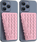 2PACK Silicone Double Sided Suction Phone Case Mount, Detachable Hands Free & by CMZZ