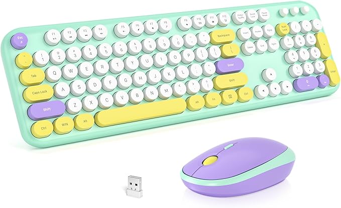 KNOWSQT Wireless Keyboard and Mouse Combo by KNOWSQTKeyboardMouse