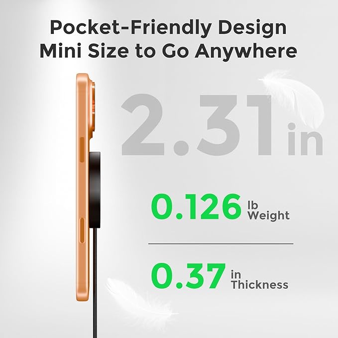 25W Magnetic Wireless Charger: Fast Charging Pad - Image 6