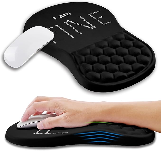Ergonomic Mouse Pad Wrist Support by KUOSGM