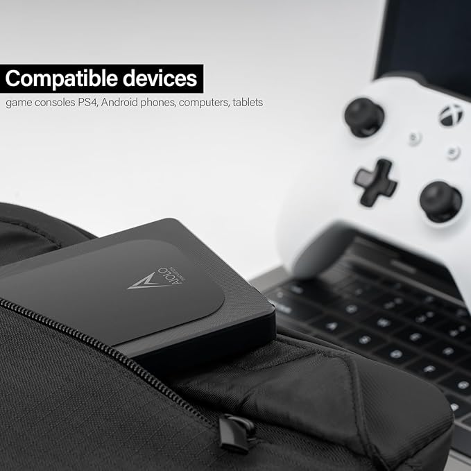 1TB External Hard Drive Ultra Slim Portable HDD-USB 3.0 USB-C - Image 6