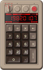 8Bitdo 18 Key Retro Mechanical Numpad, Supports PC & Standard Calculator Mode by 8BitDo