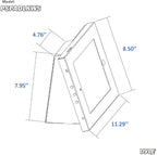 Pyle Anti-Theft Tablet Security Case Holder - Image 3