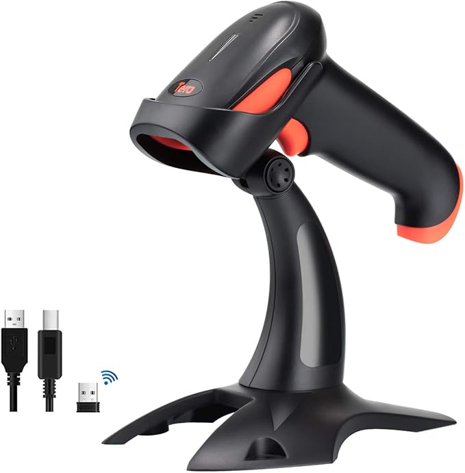 Tera Wireless 2D QR Barcode Scanner by Tera
