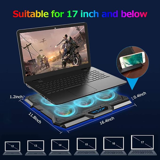 Laptop Cooling Pad, Laptop Cooler - Image 7