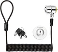 Security Hardware Cable Lock Kit, Retractable Cable Lock Portable Keyed Laptop by LORADAR