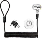 Security Hardware Cable Lock Kit, Retractable Cable Lock Portable Keyed Laptop by LORADAR