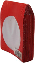 BestDuplicator Red Cd/DVD Paper Media Sleeves Envelopes by BestDuplicator