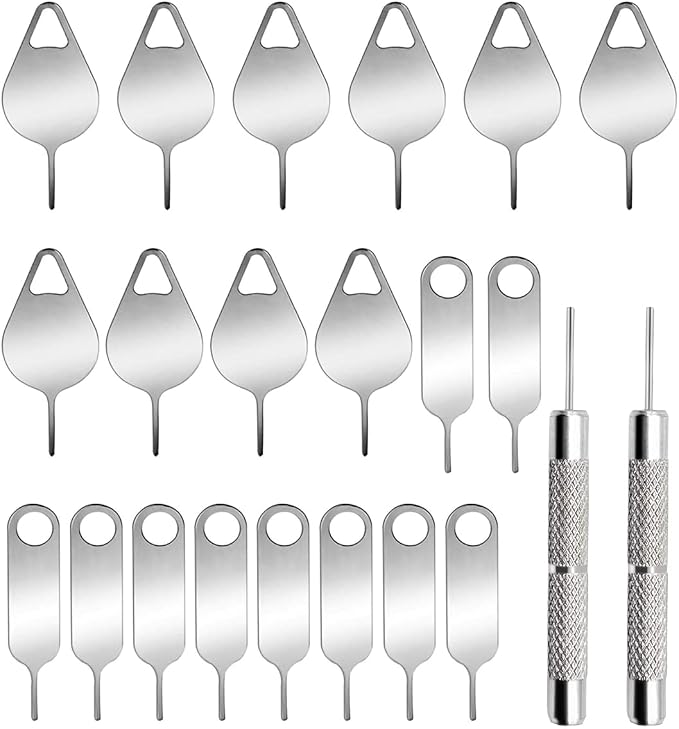 22Pcs SIM Card Removal Openning Tool Tray Eject Pins Needle Opener Ejector by Unknown