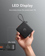 VRURC Portable Charger with Built-in Cable, 10000mAh 22.5W Fast Charging USB C - Image 8