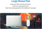 Gaming Mouse Pad Desk Pad, Extended Big Mouse Pad, 31.5x11.8 Inch Long Computer - Image 6