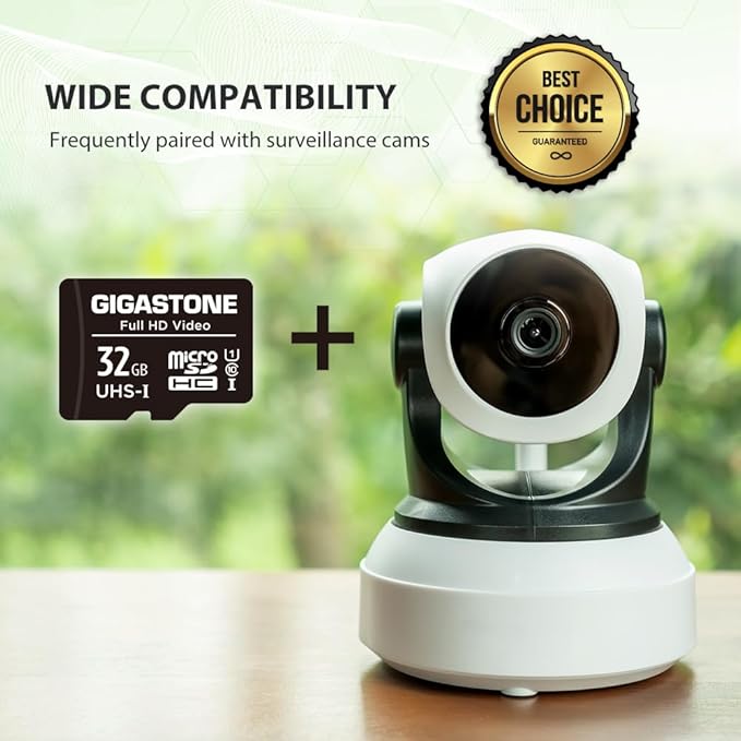 GIGASTONE 32GB 10-Pack Micro SD Card, Full HD Video, Surveillance Security Cam - Image 4