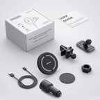 OHLPRO MagSafe Car Mount Charger, 15W QC 3.0 Fast Charging - Image 7