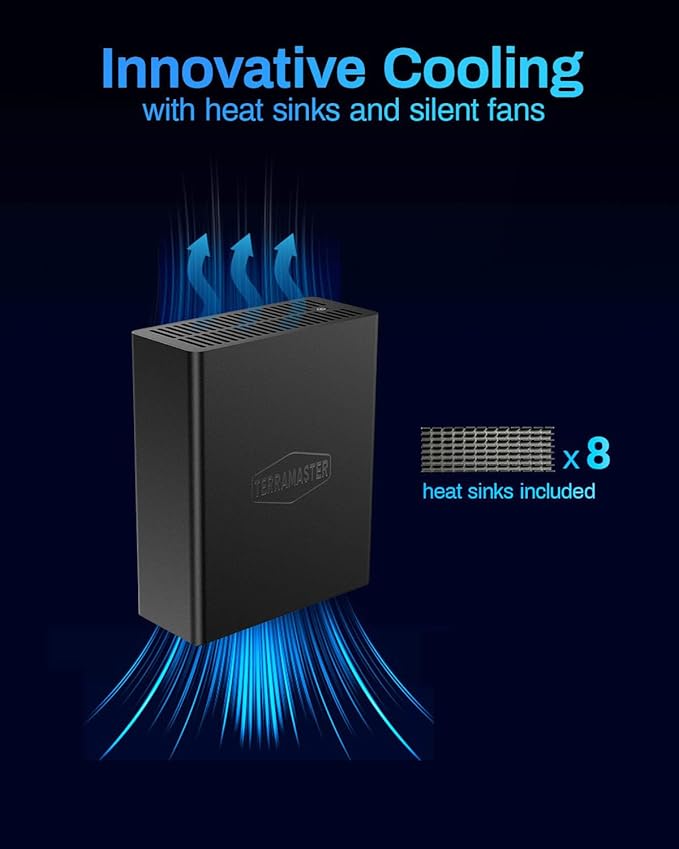 TERRAMASTER F8 SSD NAS Storage - Image 6