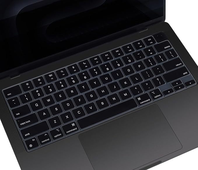 Keyboard Cover for 2024 2023 2022 2021 MacBook Pro 14 inch M4 M3 M2 M1 Pro/Max by CASEDAO