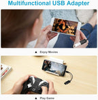 USB C to USB Adapter, Type-C OTG Cable Type C Male to USB A Female Usb to - Image 5