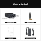 Fosi Audio BT20A Bluetooth Stereo Amplifier, 2 Channel Home Audio Component - Image 9