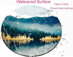Mouse Pad, Round Personalized Computer Mouse Pads - Image 4